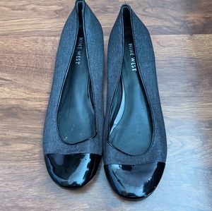 Nine west flats never worn